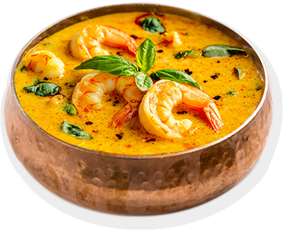 9. エビココナッツカレー